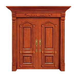 shallow carved paint door